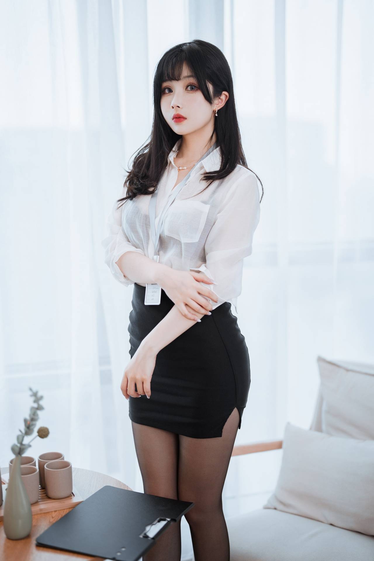 面饼仙儿黑丝ol制服双人&凉凉子